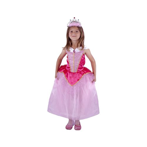 Dětský kostým princezna růžová, vel. M, e-obal
