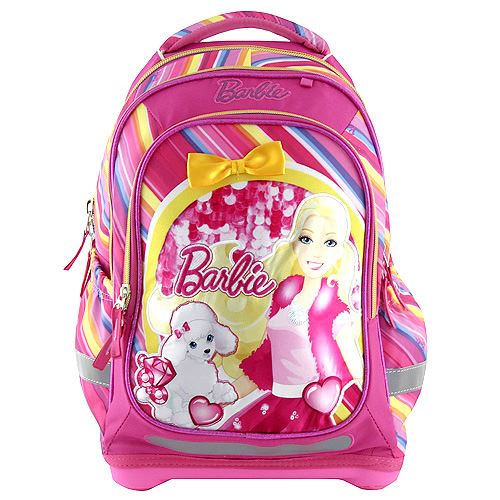 Školní batoh Target Panenka Barbie/růžový