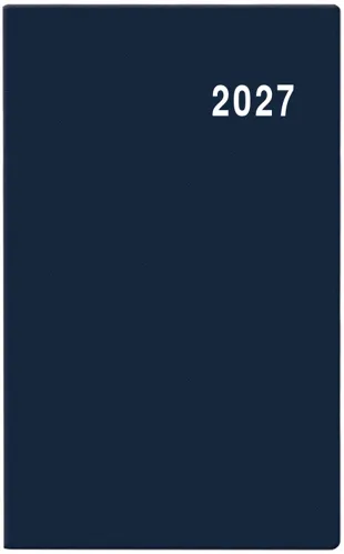 Měsíční diář 2027 Baloušek Marika PVC modrá