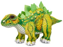 Plyšový stegosaurus stojící 36 cm - zelený