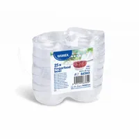 Fingerfood miska kulatá, čirá Ø 6,7 x 3,3 cm - 70 ml, 25 ks (1)