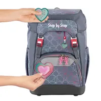 Školní batoh Step by Step Grade Glitter Heart Hazle (15)