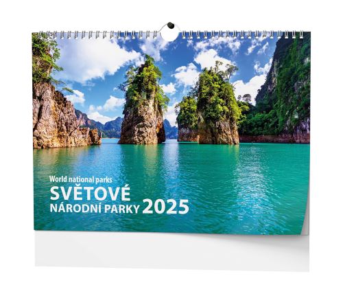 Nástěnný kalendář 2025 Baloušek - Světové národní parky