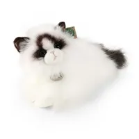 Plyšová kočka ragdoll ležící 35 cm, ECO-FRIENDLY (1)