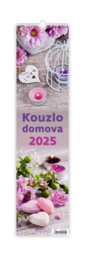 Nástěnný kalendář vázankový/kravata Helma 2025 - Kouzlo domova