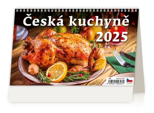 Stolní kalendář 2025 Helma - Česká kuchyně