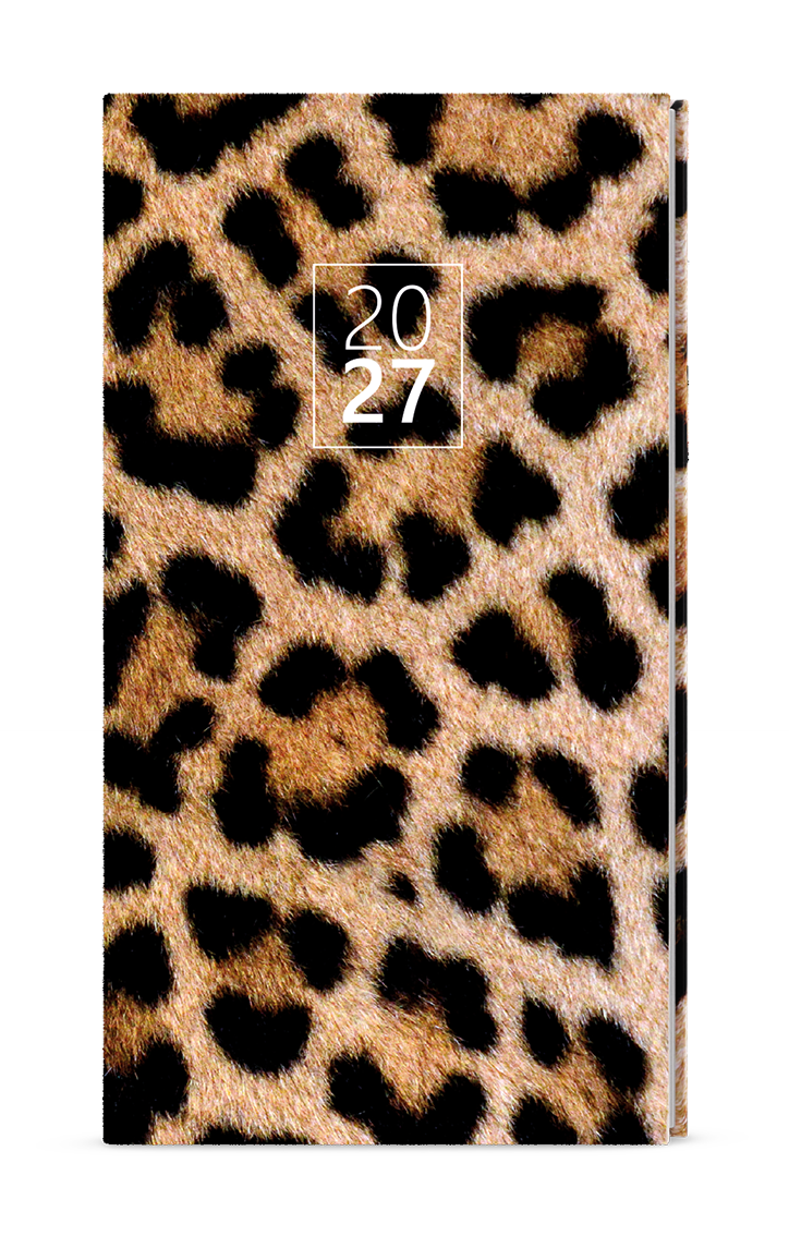 Levně Týdenní diář 2027 Baloušek Jakub Lamino kapesní Leopard