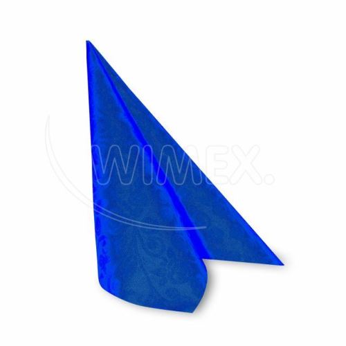 Ubrousek 40x40cm "dekor R" tmavě modrý PREMIUM, 50ks
