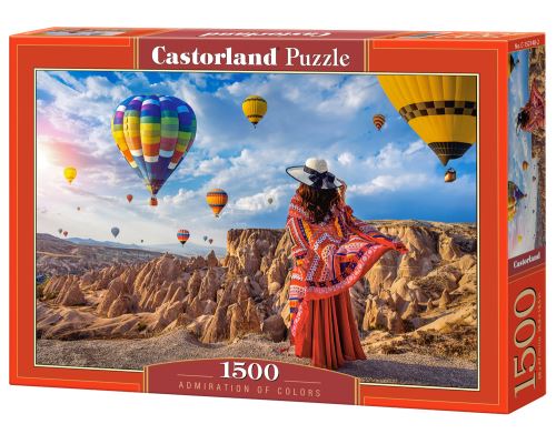 Puzzle Castorland 1500 dílků - Let balónů