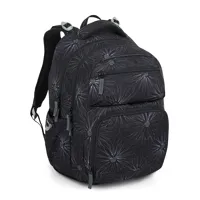 Školní batoh Bagmaster Zipster 25 A černo-bílý