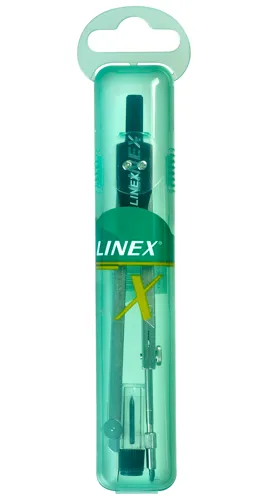 Kružítko školní kovové Linex 15, 140 mm, s kloubem