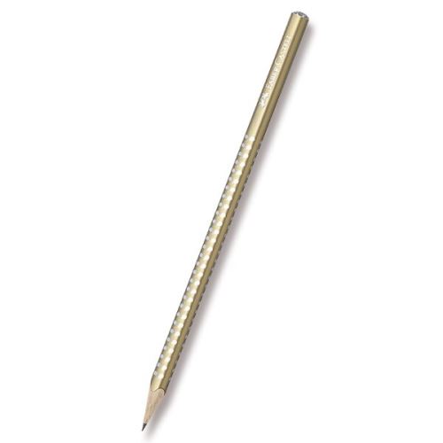 Grafitová tužka Faber-Castell Sparkle - perleťová zlatá