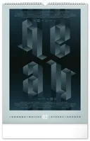Nástěnný kalendář 2026 NOTIQUE - Alternative Movie Posters, 33 x 46 cm (2)