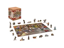 Dřevěné puzzle L, 400 dílků - V hračkářství (1)