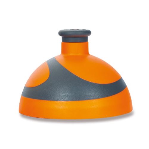Kompletní víčko Zdravá lahev - Víčko 2K oranžové/antracit/zátka antracit