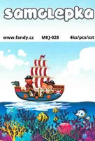 Samolepky papírové Mini MKJ-028 Samolepky papírové Mini MKJ-028