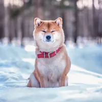 Nástěnný kalendář poznámkový 2027 Notique Happy Doge, 30 x 30 cm (13)