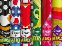Gelový roller Pilot G-2 Mika, limit. edice, střední hrot M 0,7mm - modrá (4)