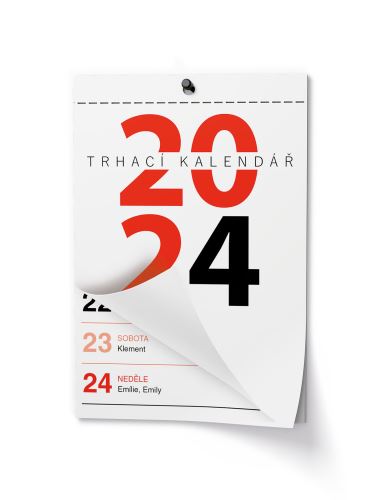 Trhací kalendář 2024 Baloušek A6