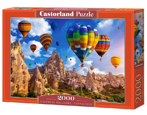 Puzzle Castorland 2000 dílků - Let balónů, Kappadokie
