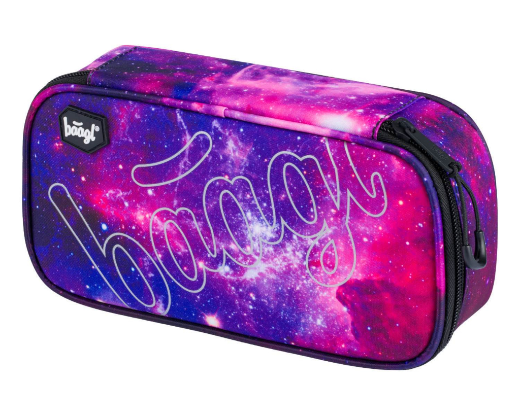 Levně Školní pouzdro BAAGL Skate - Galaxy
