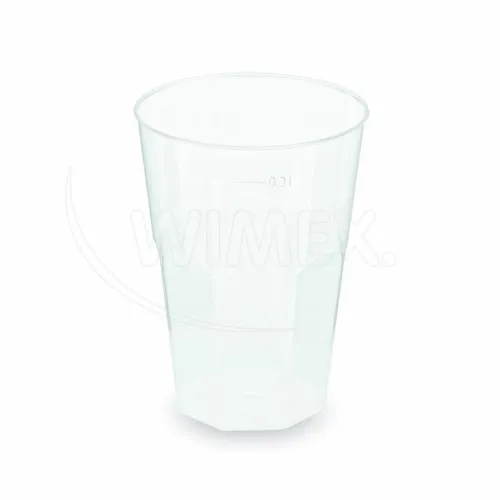 Kelímek vratný na koktejl (PP) extra pevný 0,3 l [15 ks]