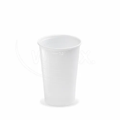 Kelímek bílý 0,3l (PP) - 100ks