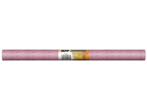 Krepový papír role 50x200cm - perleťový růžový