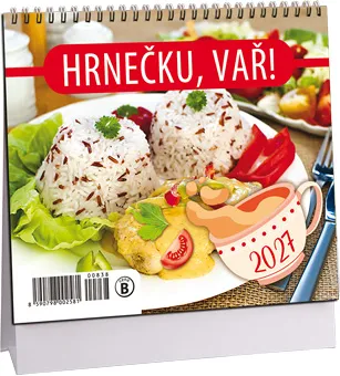 Stolní kalendář mini 2027 Aria Hrnečku, vař