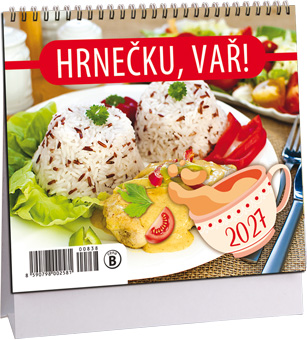 Levně Stolní kalendář mini 2027 Aria Hrnečku, vař
