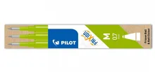 Sada 3 ks náplní Pilot FriXion Ball, střední hrot M 0,7mm - výběr barev (10)