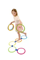 Skákací kruhy barevné, průměr 27 cm (9)