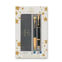 Parker Urban Matt Black GT - plnící pero a propiska v dárkové sadě (1)