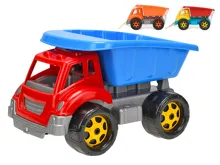 Auto stavební sklápěčka 30 cm na volný chod - mix barev