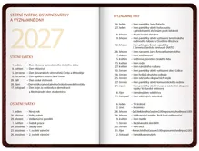 Studentský diář září 2026 – prosinec 2027 Notique Harry Potter (5)