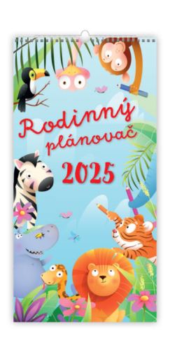 Nástěnný kalendář 2025 Helma - Rodinný plánovač