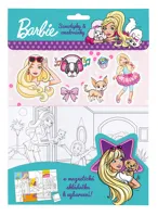 BARBIE – Omalovánky, magnetky, samolepky BARBIE – Omalovánky, magnetky, samolepky