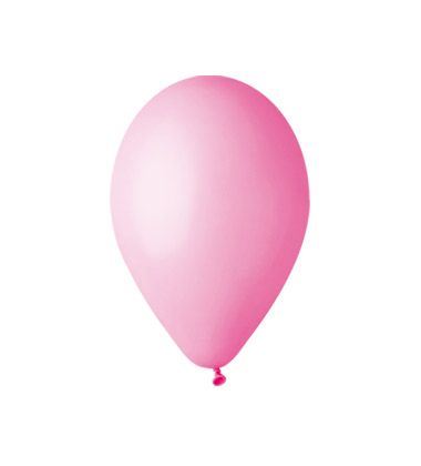 Balónky nafukovací průměr 26cm – pastelová světle růžová, 10 ks