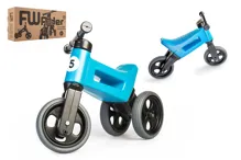 Odrážedlo Funny Wheels Rider Sport 2v1 modré, krabice