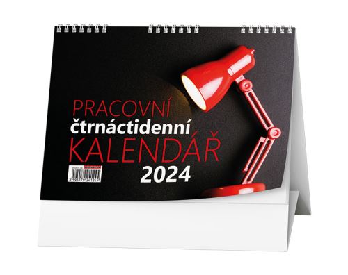 Stolní kalendář 2024 Baloušek - Pracovní Čtrnáctidenní