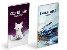 Školní diář měsíční MFP 2026-2027 MS101 Lamino mix