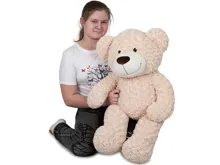 Plyšový medvěd Plush Friends 90 cm - béžový (1)