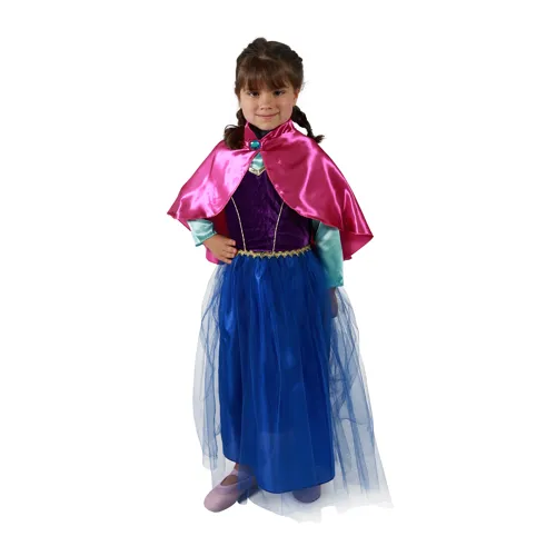 Dětský kostým princezna zimní království Anička DELUXE, vel. M, e-obal