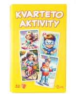 Hrací karty Černý Kvarteto - Aktivity Hrací karty Černý Kvarteto - Aktivity