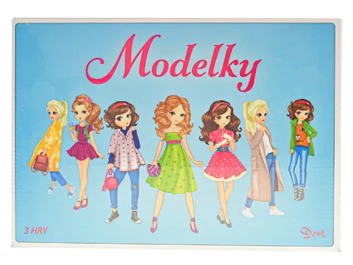 Společenská hra logická Modelky