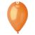 Balónek nafukovací průměr 26cm - metalická oranžová