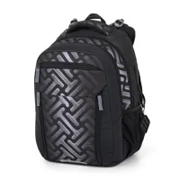 Studentský batohový set Bagmaster PORTO 26 A ŠEDÝ (batoh,pouzdro) (8)