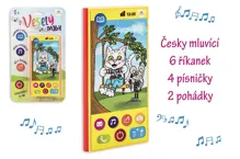 Veselý mobilní telefon česky mluvící 7,5 × 15 cm se zvukem (2)