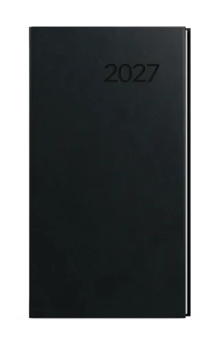 Týdenní diář 2027 Baloušek Jakub Vivella kapesní černá
