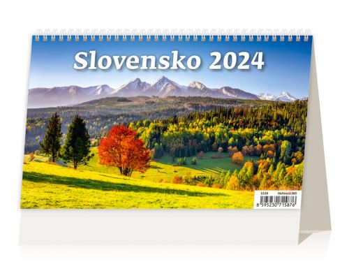 Slovenský stolový kalendár Helma 2024 - Slovensko